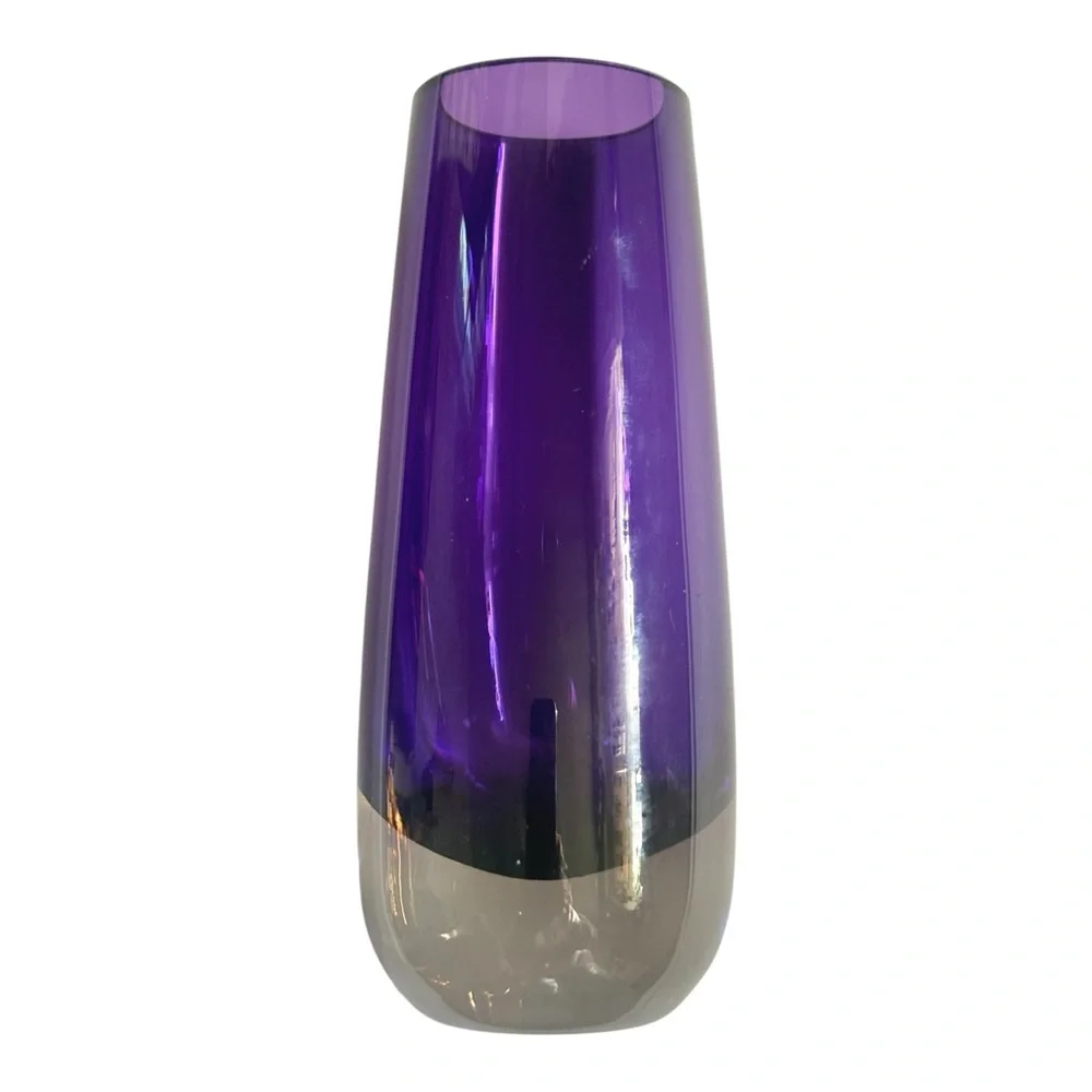 Vintage Scandinavian Glass Art Purple Decorative - Beautiful piece